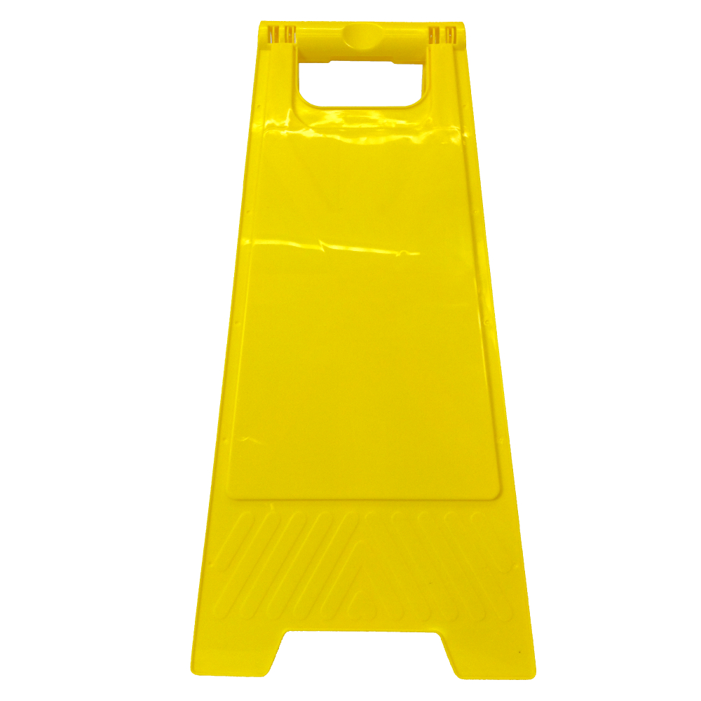 ป้ายตั้งพื้นสีเหลือง